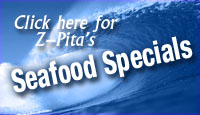 Seafood Specials at Z Pita