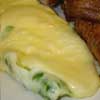 Asparagus and Swiss Egg White Omelette