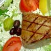 Grilled Tuna Greek Salad